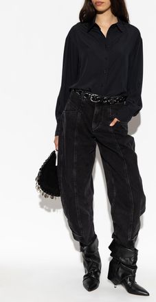 Isabel Marant Fabriza Shirt, Womens, Black