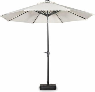 Sweeek Parasol, sombrilla central, crudo, 270cm