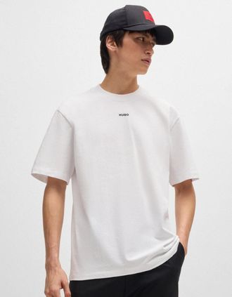 HUGO BOSS Mens HUGO Dapolino Mens T-Shirt NOS - White 100 - Size: 40