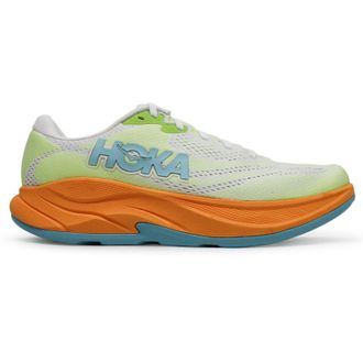 Hoka One One Hoka Rincon 4 Synthetic Textile Mens Running Trainers - UK 8 - US 8.5 Men - EU 42 - Frost Lettuce - Size:UK 8
