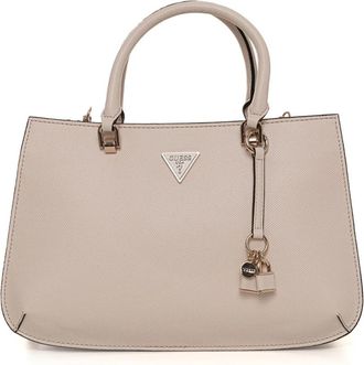 Guess Ilia Medium Handtas - Dames - Handtassen - Beige - ONE Size - Tassen