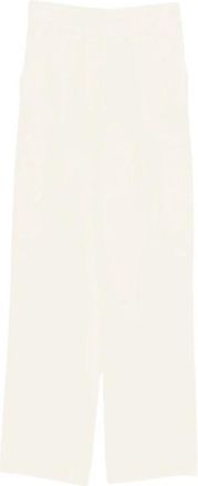 Twinset Straight Broeken - Dames - Straight fit broeken - Wit - S - Broeken
