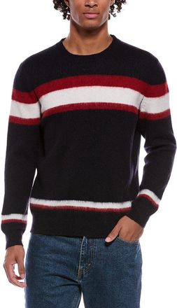 Slowear Slowear Virgin Wool Stripe Crewneck Sweater