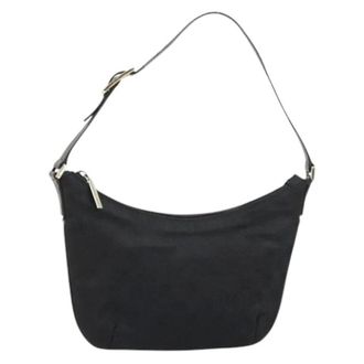 Gucci Pre-owned Shoulder Bags, female, Black, Size: ONE SIZE Pre-owned Accessory Pouch