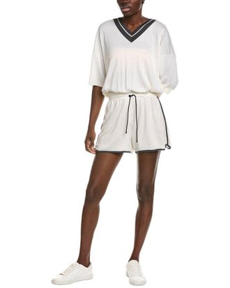 Brunello Cucinelli Cashmere & Silk-Blend Romper