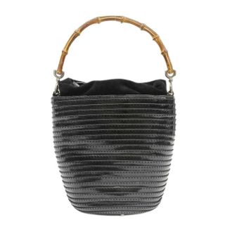 Gucci Pre-owned Bucket Bags, female, Black, Size: ONE SIZE Pre-owned Bucket Bag