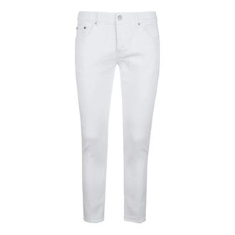 Dondup Slim-fit Jeans, male, White, Size: W30 Slim Fit Jeans
