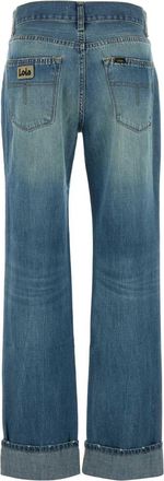 Lois Womens Denim New Maria Jeans Veinedgreen Exterior: Cotton
