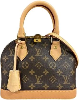 Louis Vuitton Pre-owned Handbags, female, Brown, Size: ONE SIZE Pre-owned Canvas Handbag