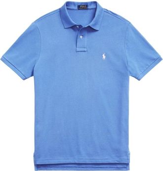 Ralph Lauren The Luxe Knit Polo Shirt - Heren - Polos - Blauw - S - Tops