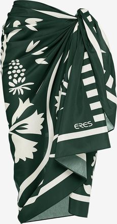 Eres Rechteckiges Pareo aus Baumwolle und Seide Mandapa