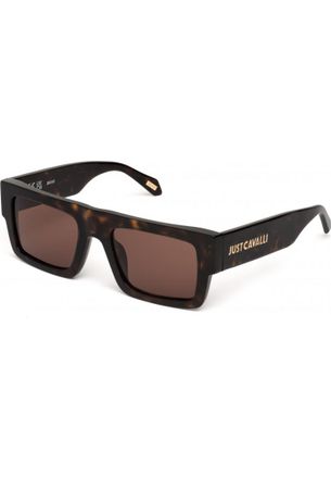 Just Cavalli Womens SJC103 53 0722 Sunglasses - Brown - One Size