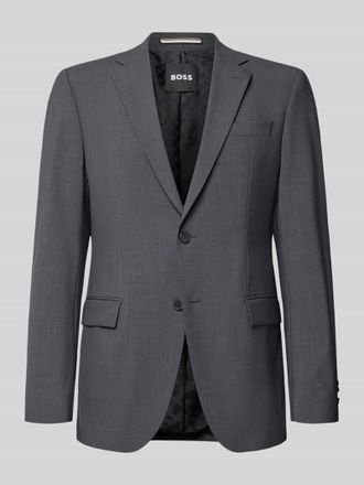 HUGO BOSS Regular Fit Anzugsakko aus Schurwoll-Mix Modell H-Jasper-MM-C-NF in Anthrazit, Größe 102