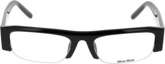 Miu Miu Gafas - Accessories - unisex - Negro - ONE SIZE