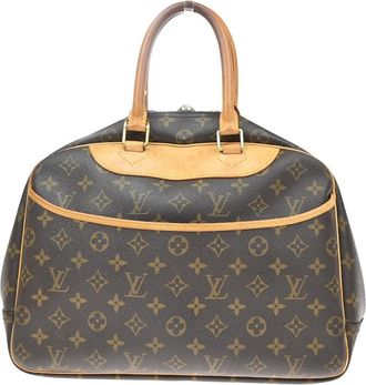 Louis Vuitton Trouville Monogram Canvas Brown Canvas Handbag (Pre-Owned)