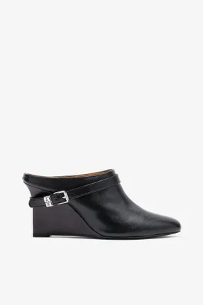 Ganni Kat Slim Mule in Black - Size 36