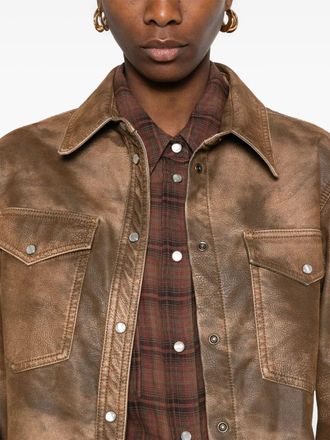 Jacquemus Black Leather Le Calisso Rond Handbag-Donna