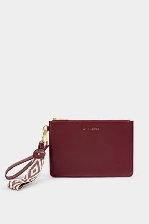 Katie Loxton Hallie Wristlet Pouch in Cherry at Nordstrom