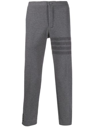 Thom Browne Slim-fit broek - Grijs