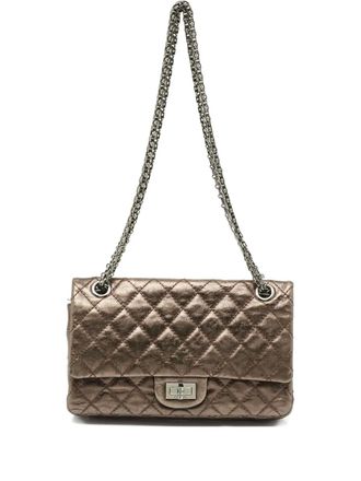 Chanel 2.55 gewatteerde schoudertas - Bruin