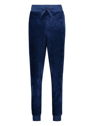 Moschino drawstring-waist trousers - Blue