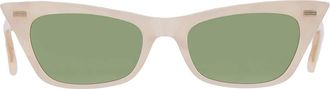 Valentino Green Cat Eye Ladies Sunglasses VLS-176 A 51