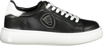 Blauer Leather Sneaker - Dames - Sneakers - Zwart - 37 EU - Leer - Schoenen