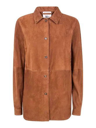 Semicouture Suede Shirt