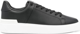 Balmain B Court Logo Low Top Sneakers