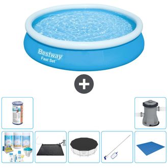 Bestway Piscina Bestway Fast Set Redonda - 366x76 Cm - 7-piezas S21380