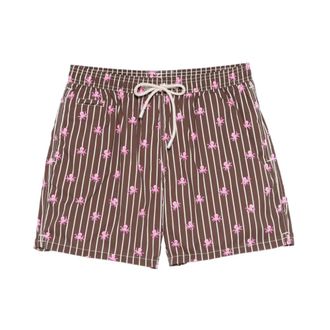 MC2 Saint Barth Beachwear, male, Brown, Size: XL Beachwear