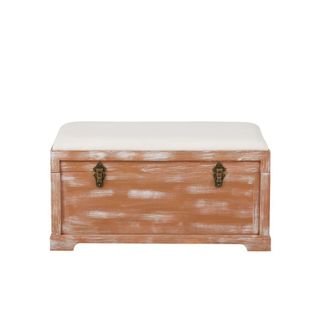 Maisons du monde Banco con ba&uacute;l de almacenaje