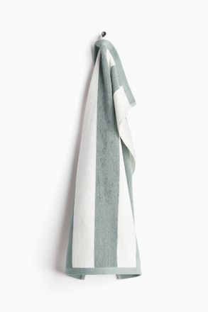 H&M Gestreiftes Handtuch - Green