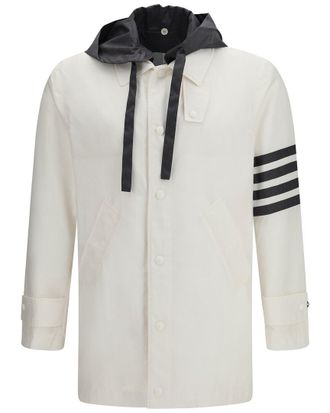 Thom Browne Unconstructed Bal Collar Hoodie