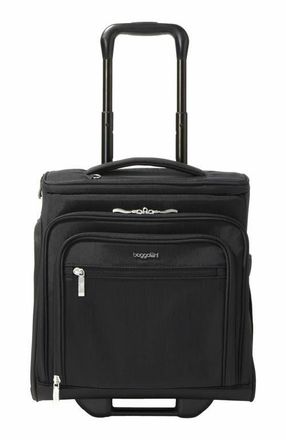 Baggallini Expandable Underseat Carry-On Suitcase in Black at Nordstrom