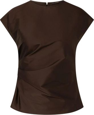 Windsor Blouse - Dames - Blouses - Bruin - XL - Overhemden