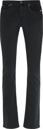 Moorer Pavel Slim-Fit Jeans - Heren - Slim Fit Jeans - Blauw - W29 - Katoen - Jeans