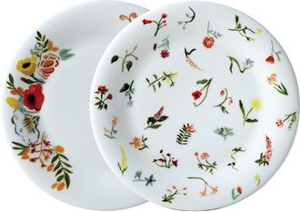 Twig New York Language of Flowers Set of Two Salad Plates in Multi at Nordstrom