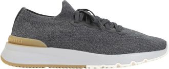 Brunello Cucinelli Runner Sneakers - Heren - Sneakers - Grijs - 44 EU - Schoenen