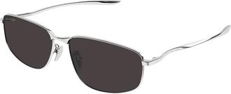Balenciaga BB0494SA Asian Fit 001 Mens Sunglasses Size 61