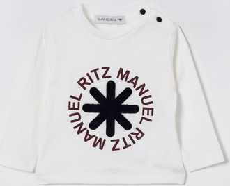 Manuel Ritz T-shirt in cotone con logo Manuel Ritz