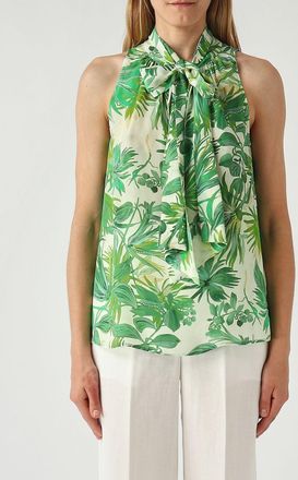 Maliparmi Blusa Botanic Jungle in viscosa