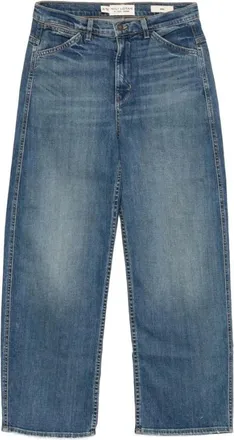 Nili Lotan Jeans, Dames, Blauw, W27, Blauwe Voorrits Jeans