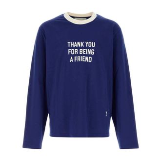 Ami Tops, Heren, Blauw, XL, Long Sleeve Tops