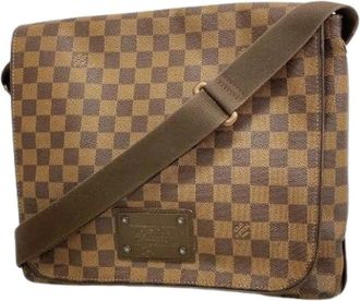 Louis Vuitton Pre-owned Cross Body Bags, female, Brown, Size: ONE SIZE Pre-owned Brooklyn MM Shoulder Bag