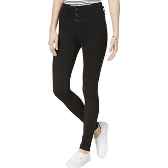 Celebrity Pink Jeans Celebrity Pink Skinny Ponte Pants Womens 5x27 Black Stretch High Waisted PALL131