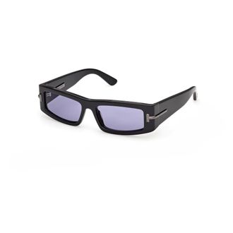Tom Ford Sunglasses, unisex, Black, Size: 54 MM Icon Rectangle-Frame Sunglasses