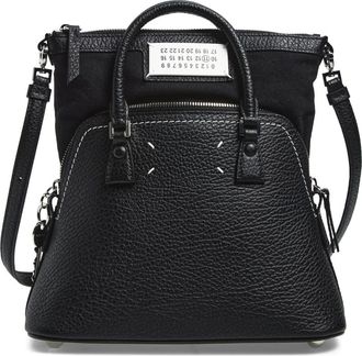 Maison Margiela Mini 5AC Classique Leather Handheld Bag in Black at Nordstrom