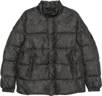 Etro Gewatteerde jas met paisleyprint - Heren - Gewatteerde jassen - Zwart - L - Leer - Jassen
