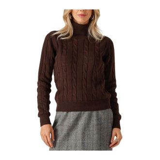 Copenhagen Muse Dames, Truien, Bruin, Maat: S Katoen